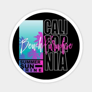 California Beach paradise summer sunshine Magnet